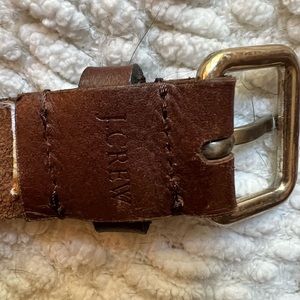 J. Crew women’s leather belt